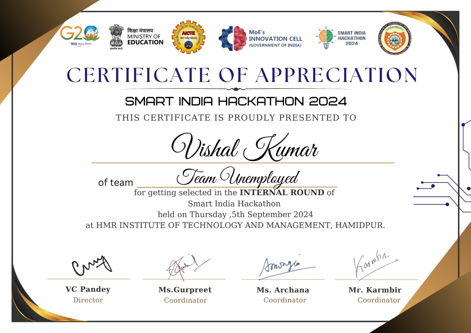 Certificate 4